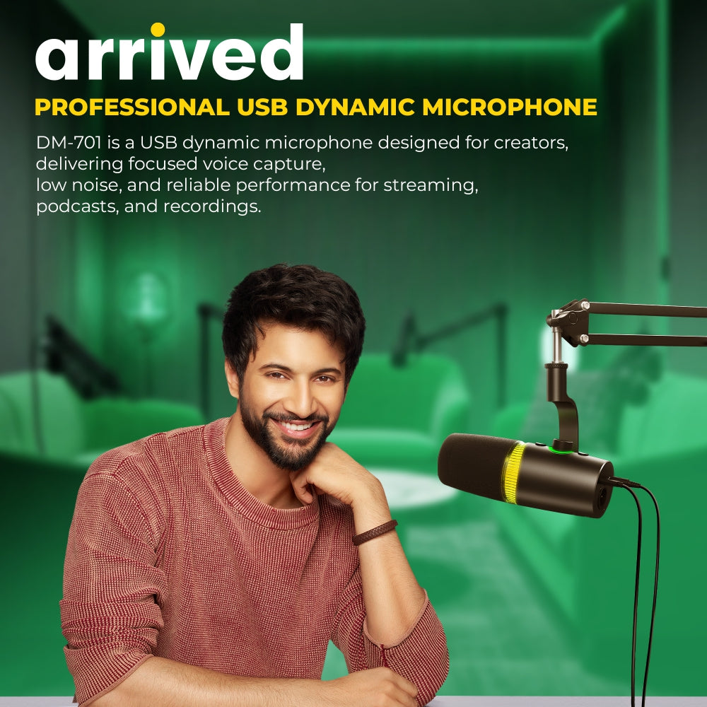 Digitek (DM 701) RGB Podcast-Gaming Microphone