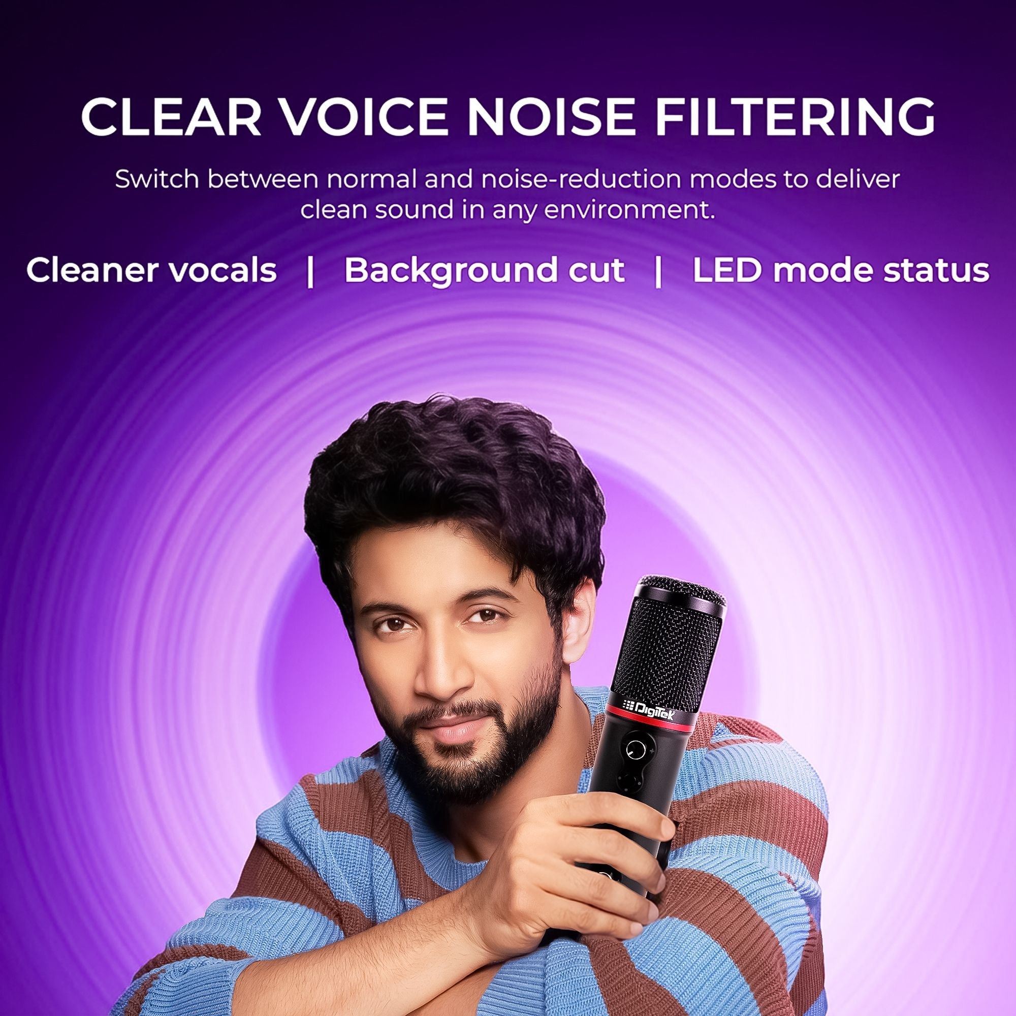 Digitek (DM-501) Podcast & Gaming Condenser Microphone Kit