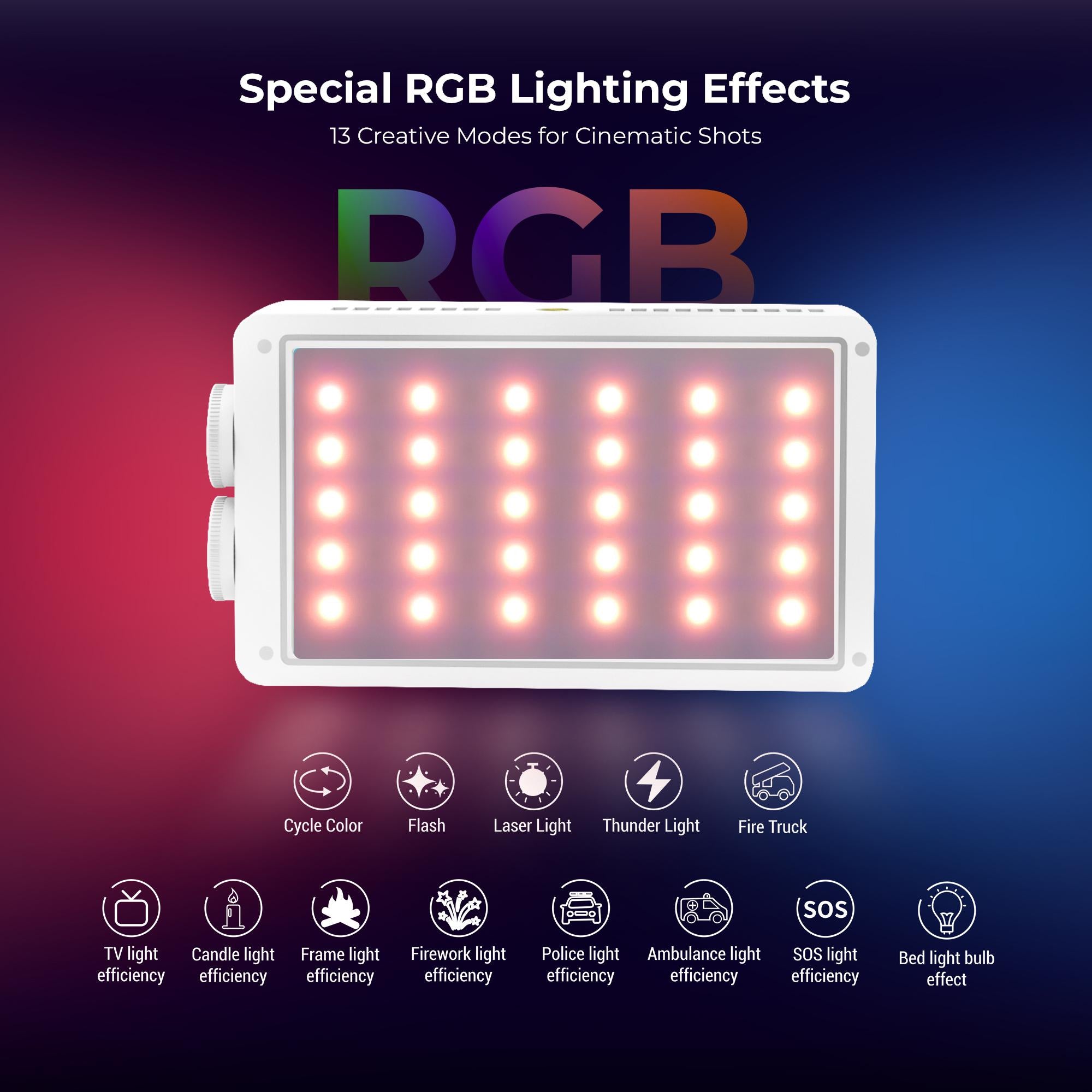 Digitek LED-D40W RGB LED Video Light