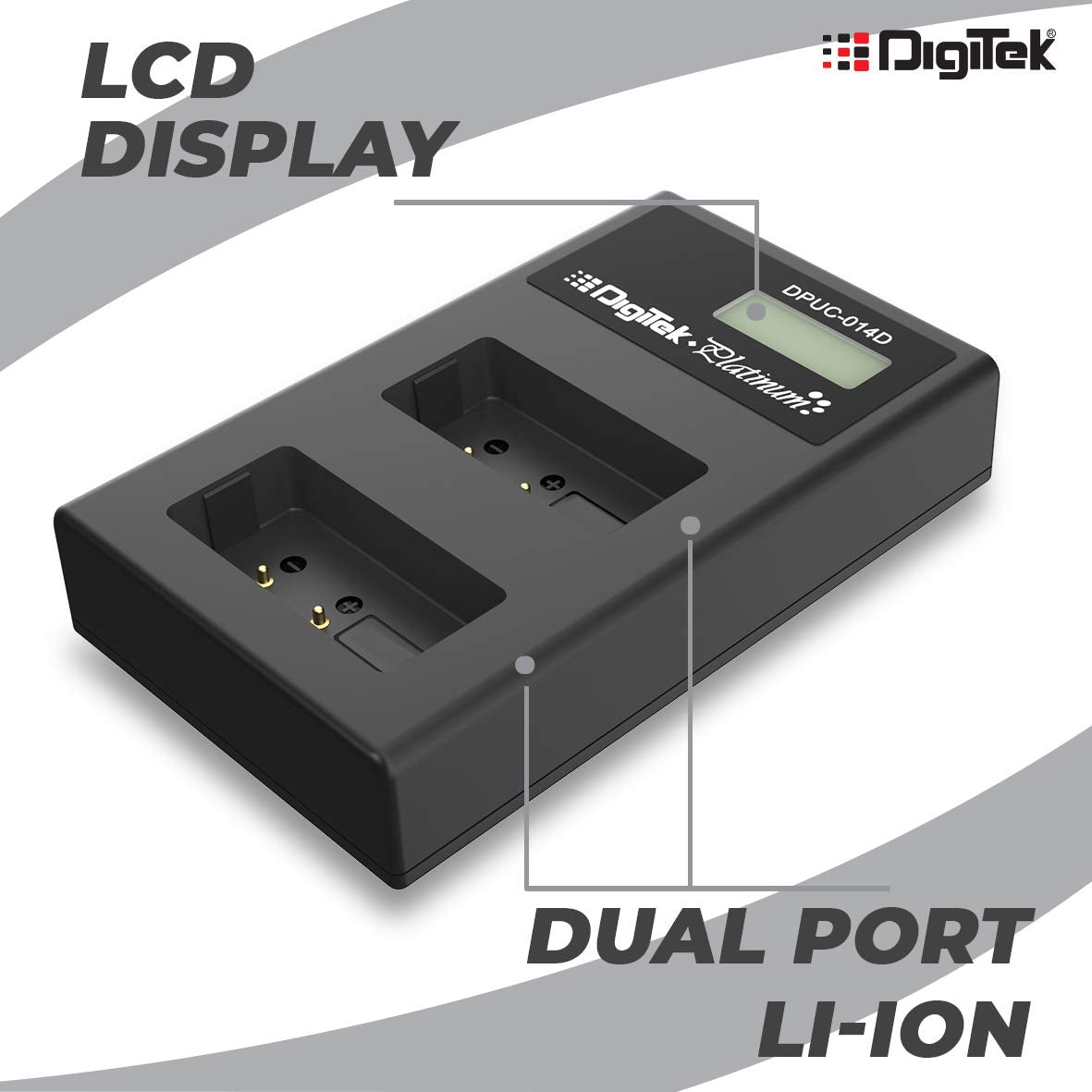 Digitek DPUC 014D (LCD MU) LPE6 for LPE6 Platinum Charger