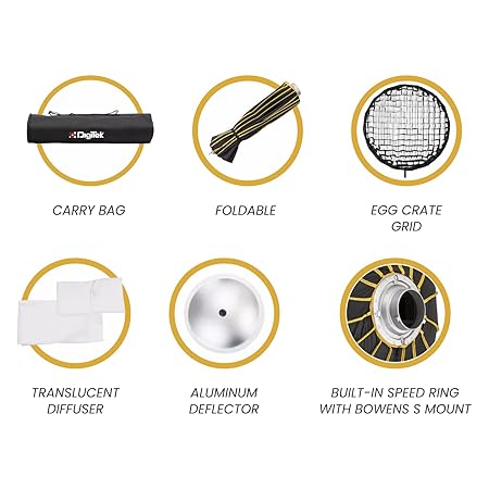 Digitek (DBDS-65S) Beauty Dish Softbox 65cm