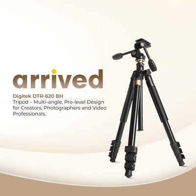 Digitek (DTR 620 BH) 6ft Multi-Angle DV Tripod cum Monopod