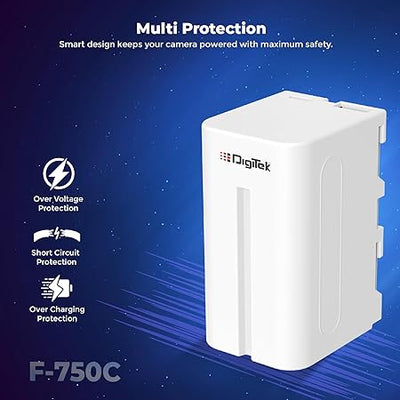 Digitek for Sony NP-F750C/ NP-F770 Type-C Camera Battery