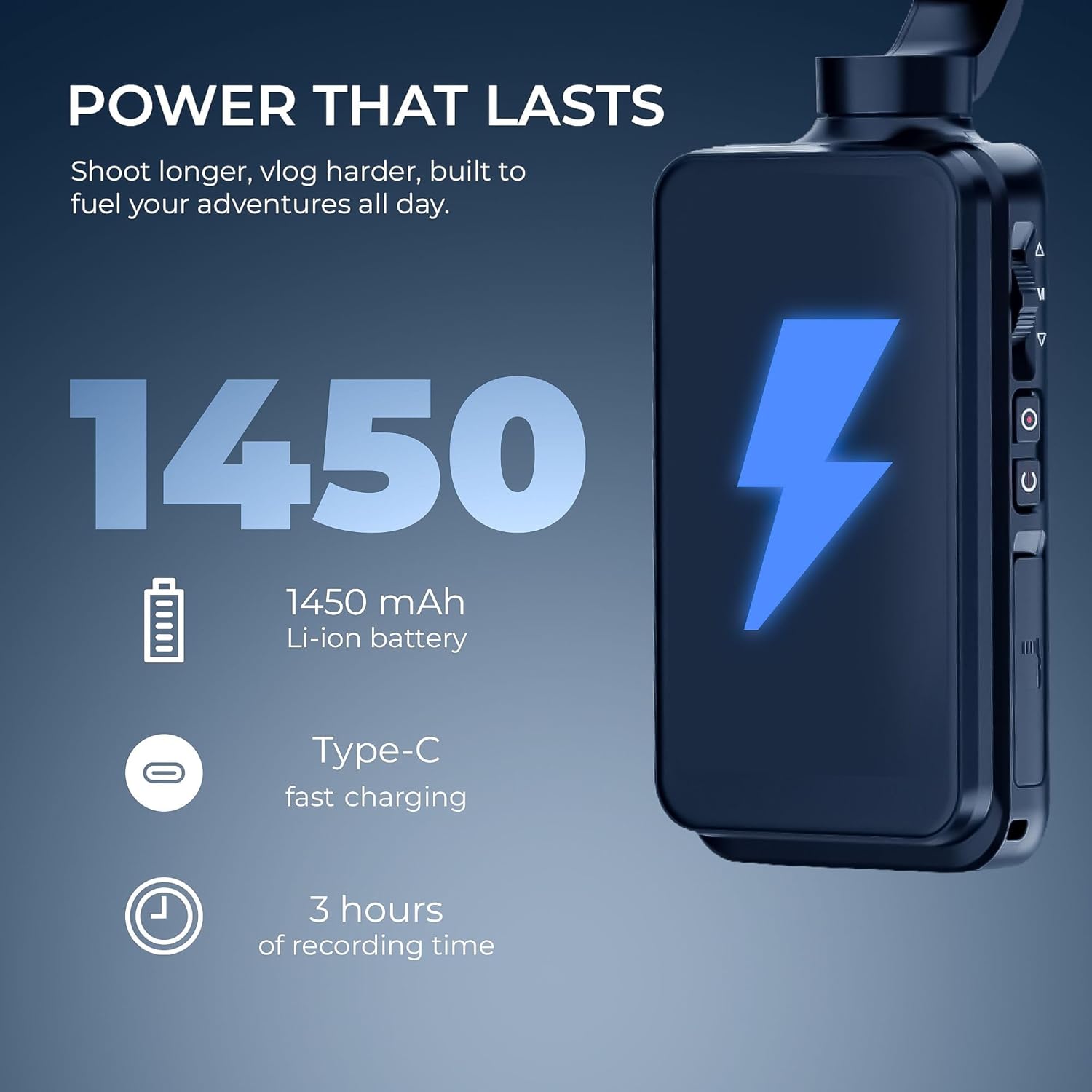 Digitek (DAC 202) 5K 3-Axis Handheld Action Camera with AI Face Tracking