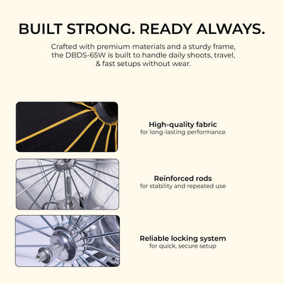 Digitek DBDS-65W Beauty Dish Softbox 65cm