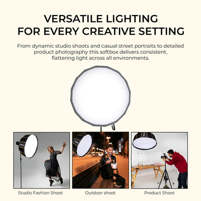 Digitek DBDS-65W Beauty Dish Softbox 65cm