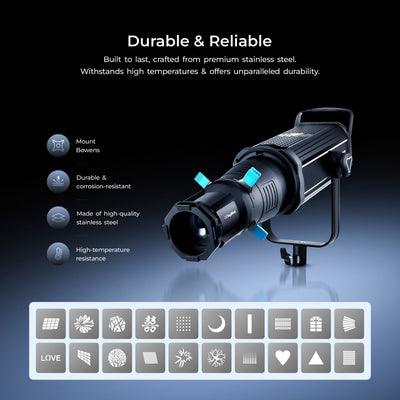 Digitek (DS 220) Bowens Mount Optical Snoot Kit