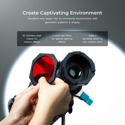 Digitek (DS 220) Bowens Mount Optical Snoot Kit