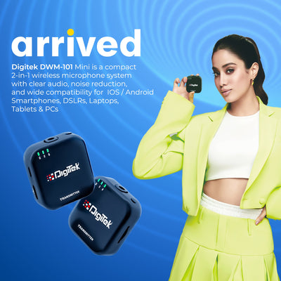 Digitek (DWM 101 Mini) 2-in-1 Wireless Microphone