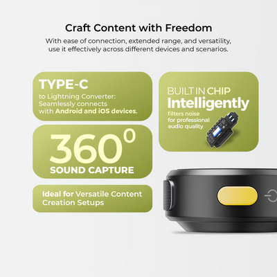 Digitek (DWM-115) 2-in-1 Wireless Microphone