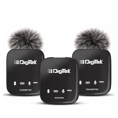 Digitek (DWM 101) 2 in 1 Wireless Microphone with ANC