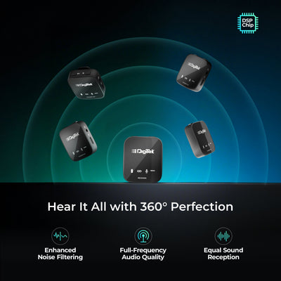 Digitek (DWM-111) 4 in 1 Wireless Microphone