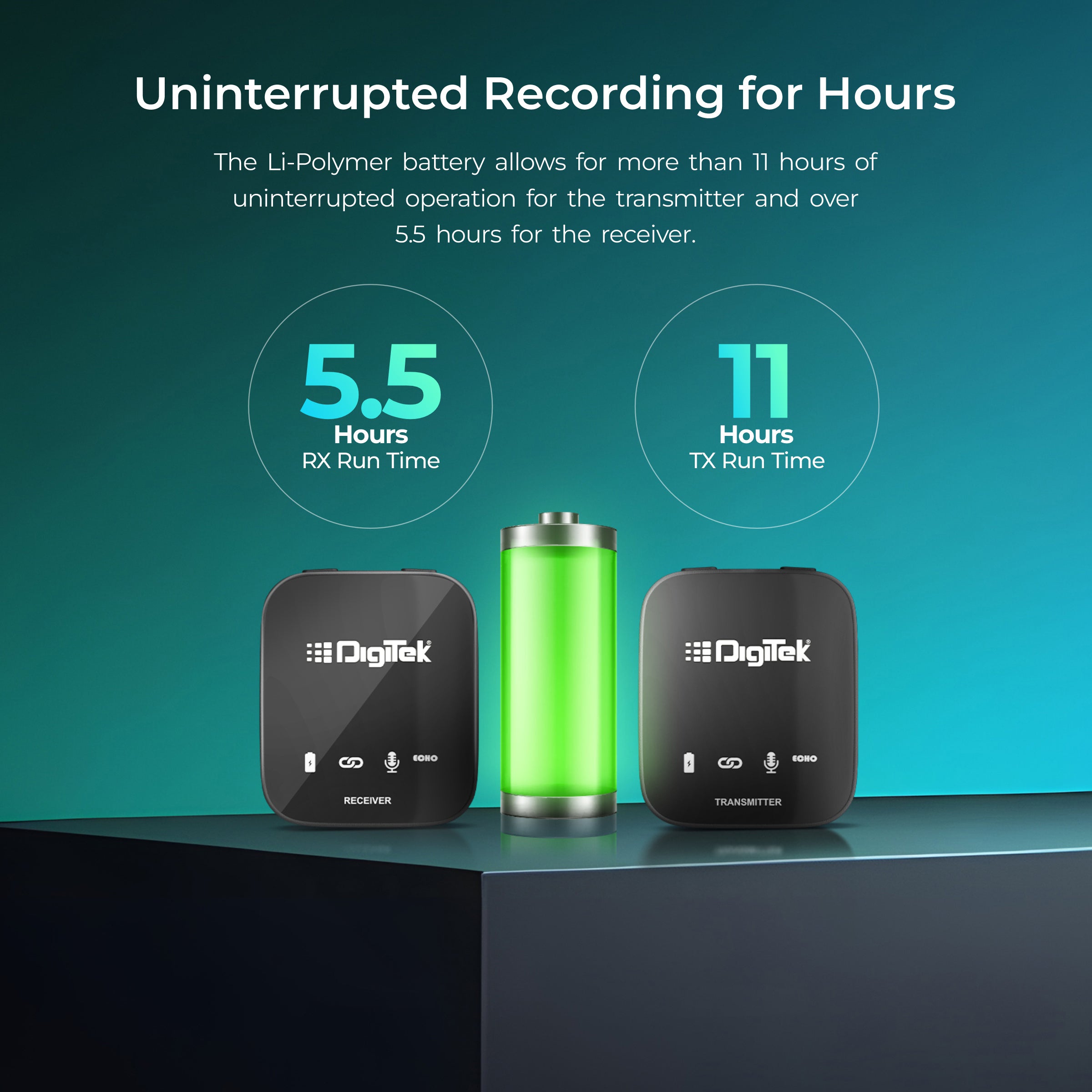 Digitek (DWM-111) 4 in 1 Wireless Microphone