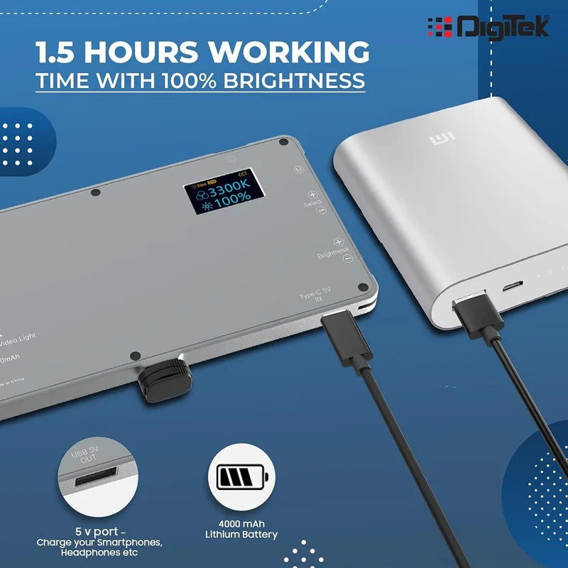 Digitek (LED-D135 N ML) 12W RGB LED Video Light