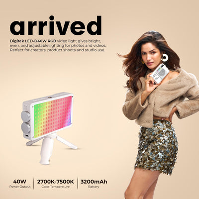 Digitek LED-D40W RGB LED Video Light